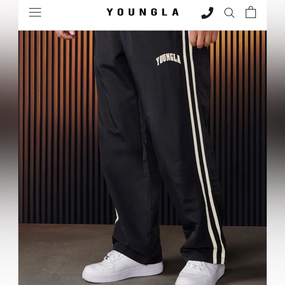 Youngla men’s flagship pants size small